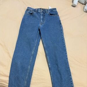 Abercrombie & Fitch Women's Straight Leg Blue Jeans